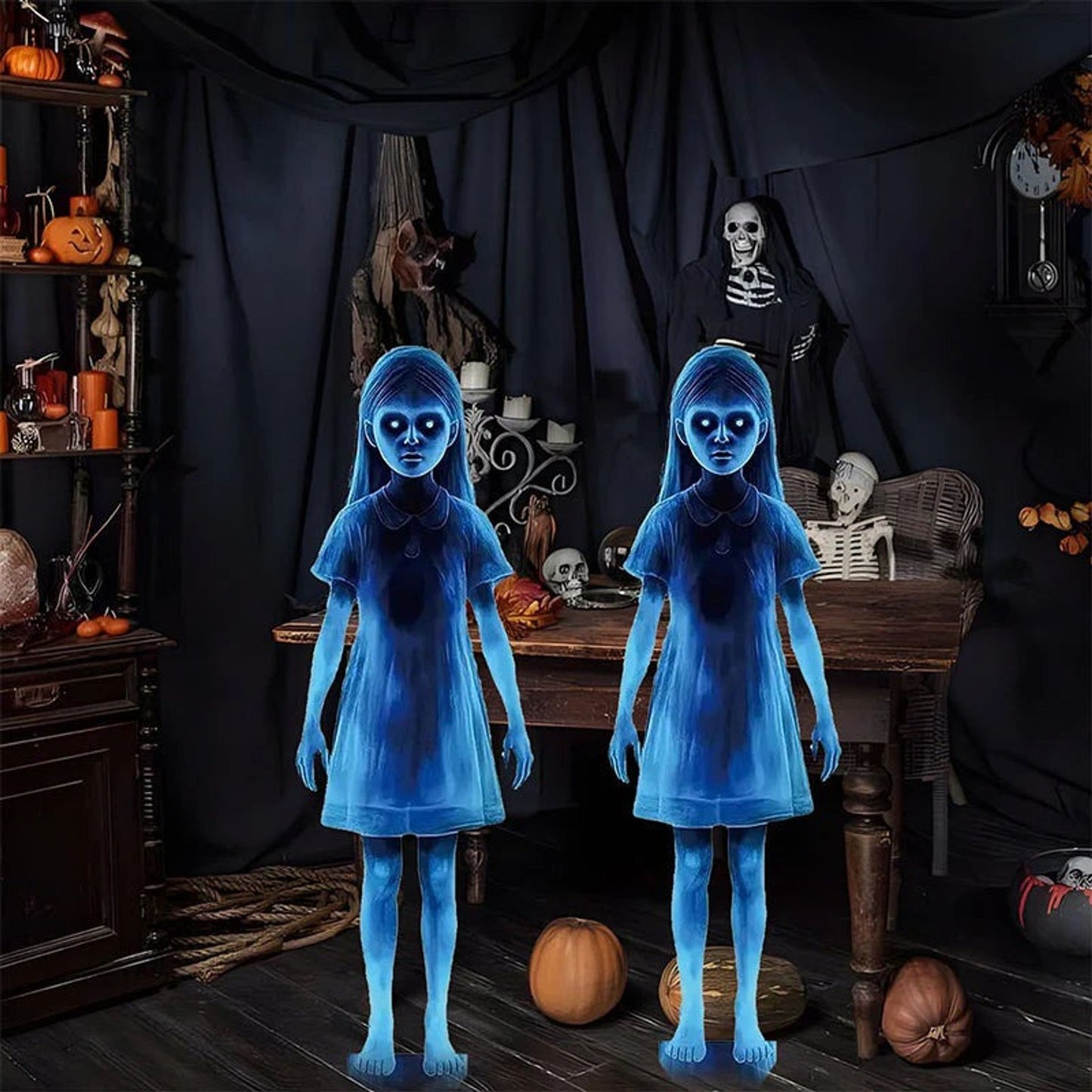 🔥 Last Day 50% OFF 🔥 👻Girl Ghost Courtyard Decoration for Halloween👻 - Hallowora