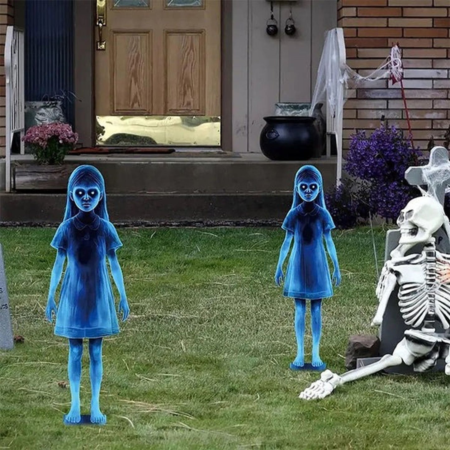🔥 Last Day 50% OFF 🔥 👻Girl Ghost Courtyard Decoration for Halloween👻 - Hallowora