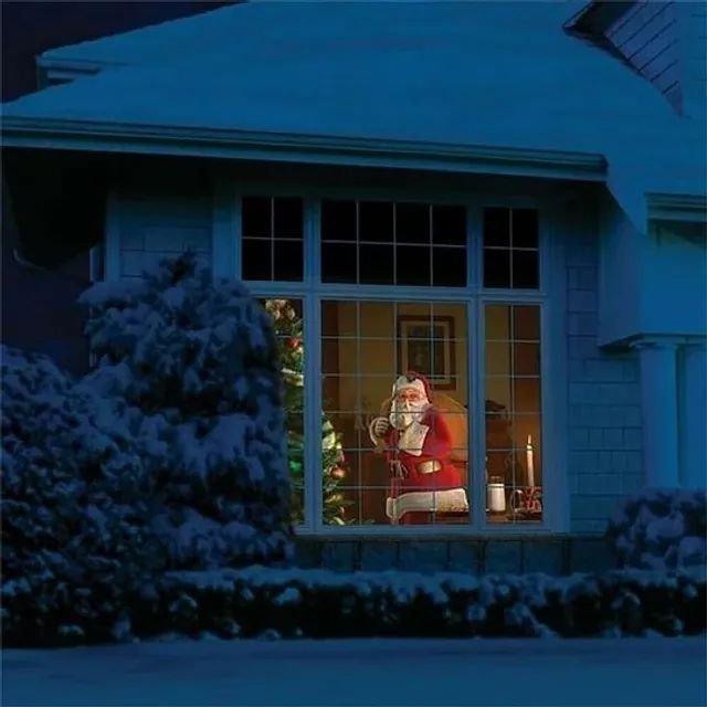 🔥Hot Sale 60% OFF💀 2025 New Upgrade Halloween/Christmas Holographic Projection