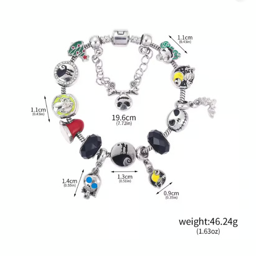 🔥🔥LAST DAY ONLY 49% OFF🔥🔥🎁Halloween Treasures Charm Bracelet🎃 (Limited Edition.)