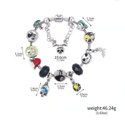🔥🔥LAST DAY ONLY 49% OFF🔥🔥🎁Halloween Treasures Charm Bracelet🎃 (Limited Edition.)