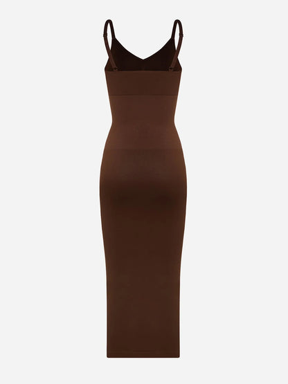 Vestido Moldeador Midi Sin Costuras