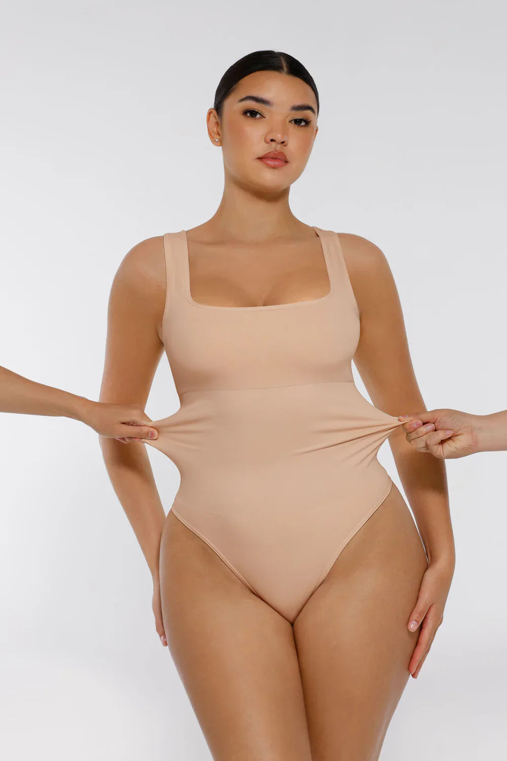 Body de Canalé con Escote Cuadrado