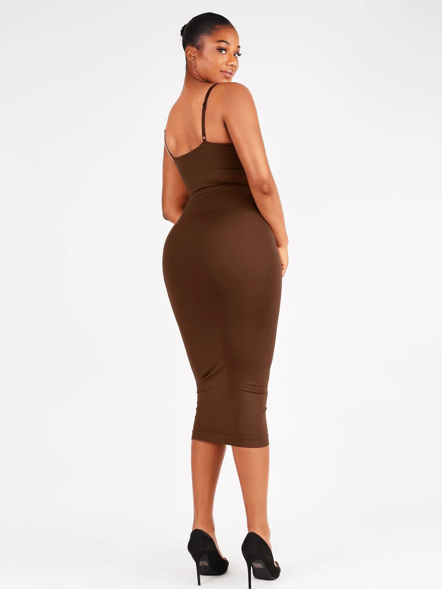 Vestido Moldeador Midi Sin Costuras