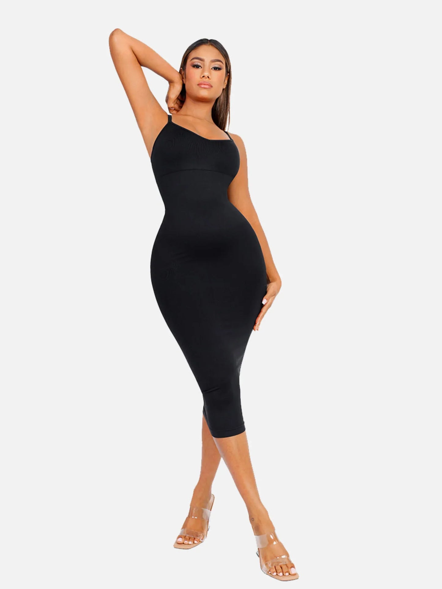 Vestido Moldeador Midi Sin Costuras