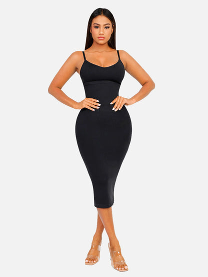 Vestido Moldeador Midi Sin Costuras